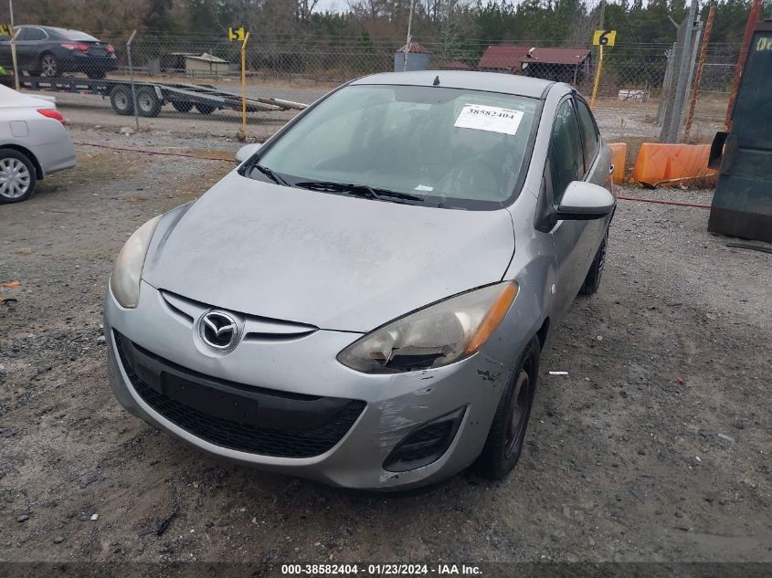 JM1DE1KZ4E0183205 | 2014 MAZDA MAZDA2