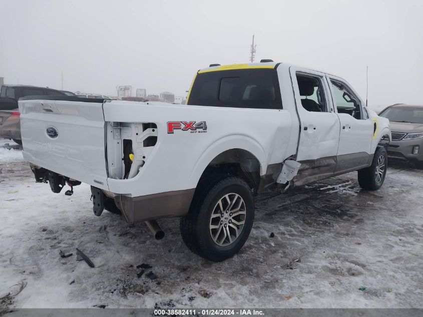 2022 FORD F-150 LARIAT - 1FTFW1E88NFB58796