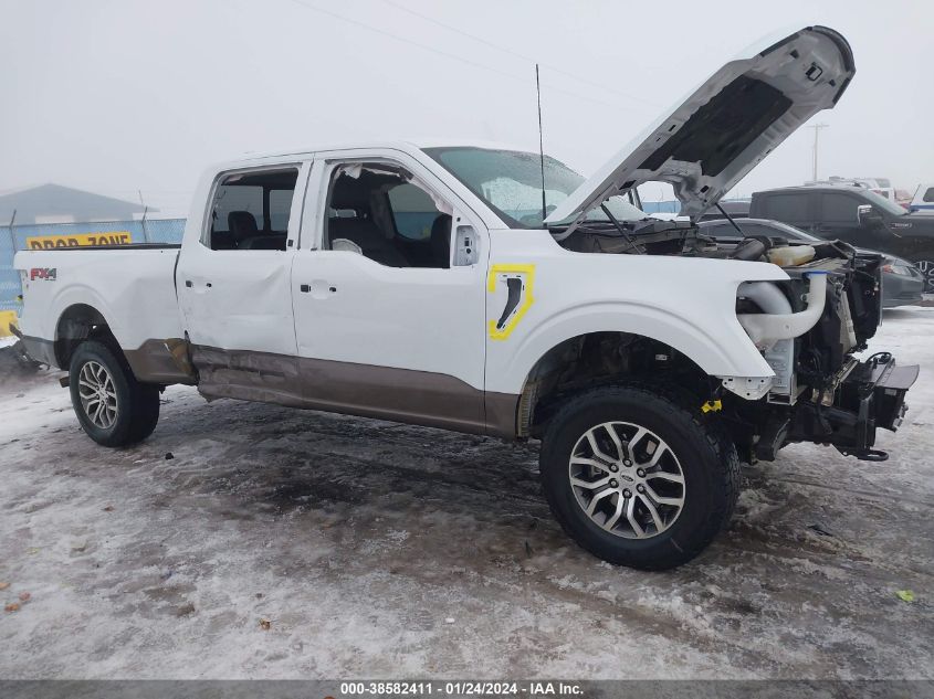 2022 FORD F-150 LARIAT - 1FTFW1E88NFB58796