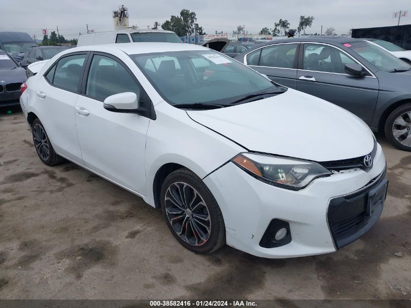 2015 TOYOTA COROLLA L/LE/LE PLS/PRM/S/S PLS - 5YFBURHEXFP300614