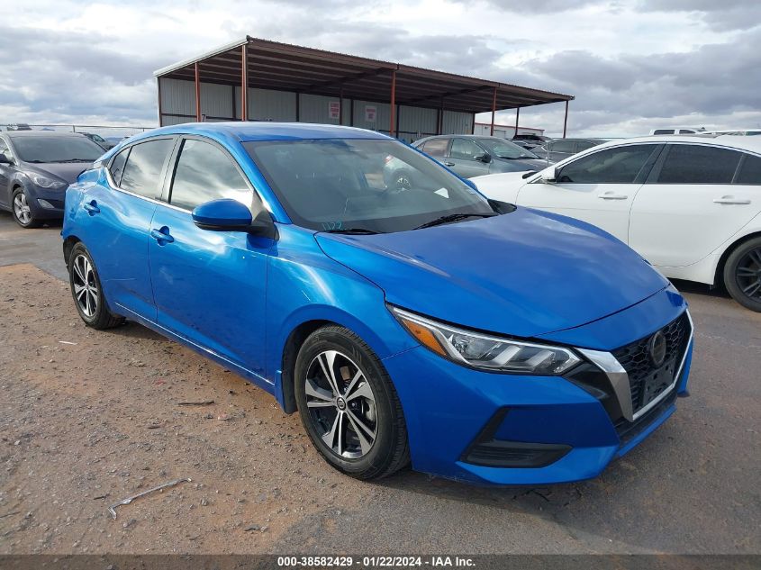 2021 NISSAN SENTRA SV XTRONIC CVT - 3N1AB8CV2MY323369