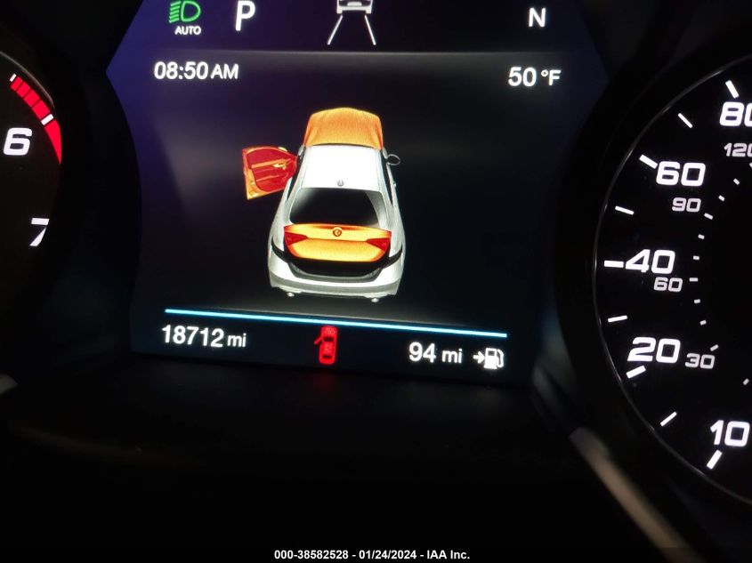 2019 ALFA ROMEO GIULIA TI SPORT AWD - ZARFANBN3K7600671