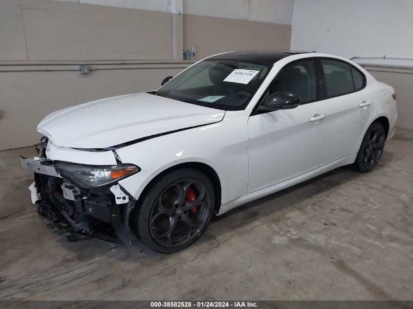 2019 ALFA ROMEO GIULIA TI SPORT AWD - ZARFANBN3K7600671