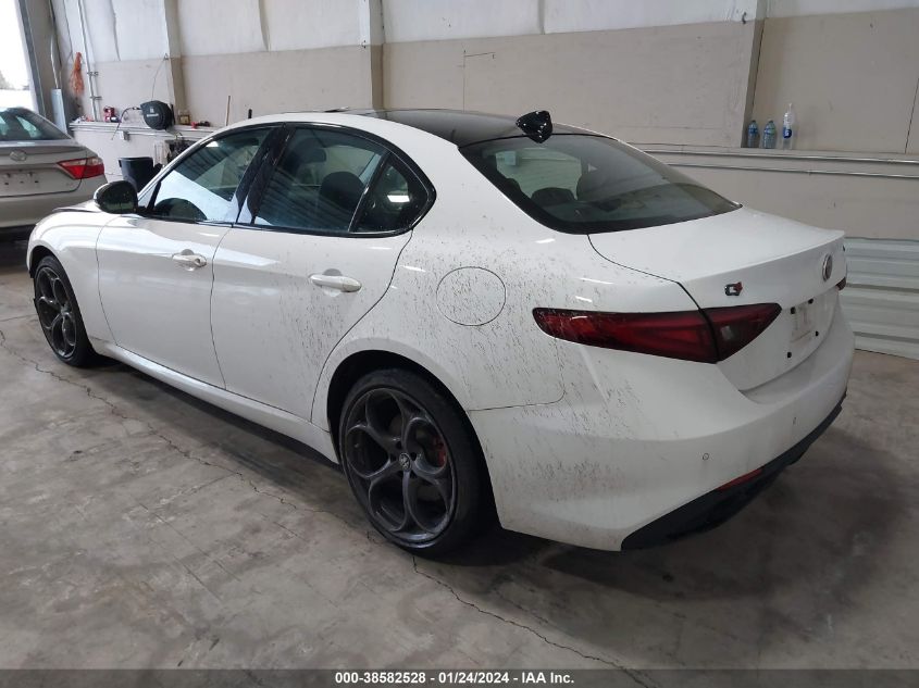 2019 ALFA ROMEO GIULIA TI SPORT AWD - ZARFANBN3K7600671
