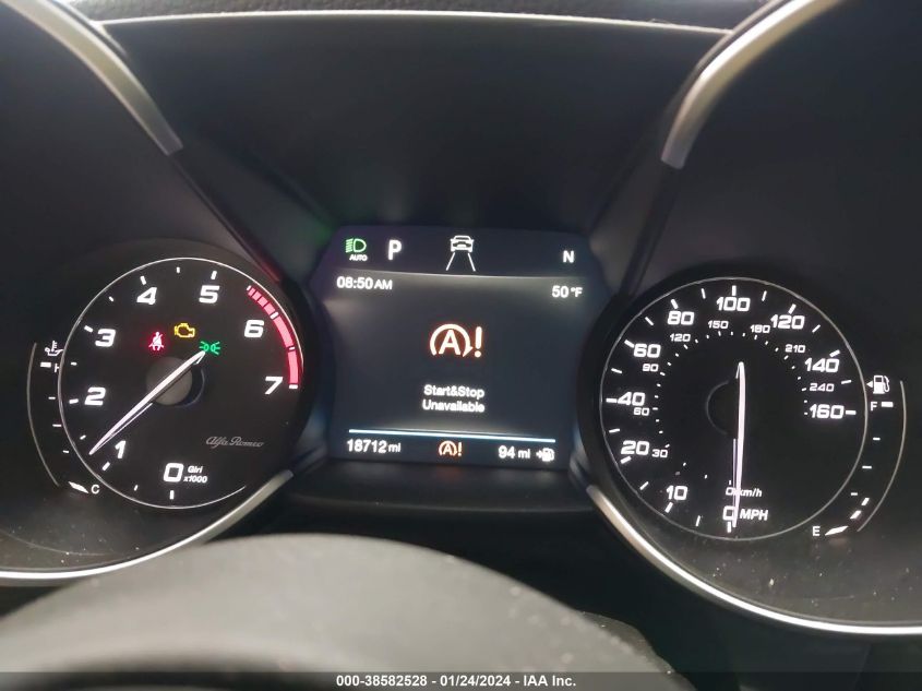 2019 ALFA ROMEO GIULIA TI SPORT AWD - ZARFANBN3K7600671