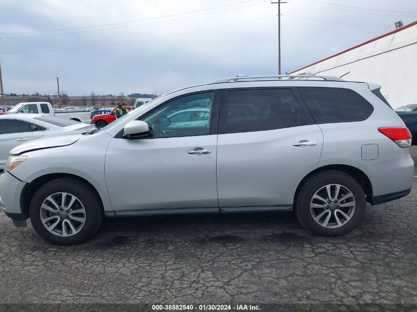 2013 NISSAN PATHFINDER SV - 5N1AR2MM9DC633454