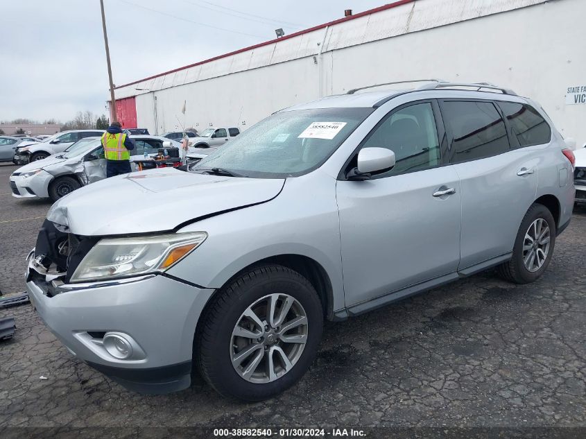 2013 NISSAN PATHFINDER SV - 5N1AR2MM9DC633454