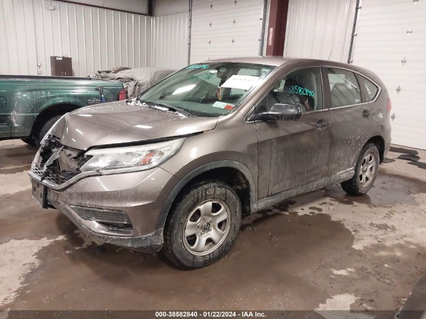 2015 HONDA CR-V LX - 5J6RM4H32FL119090