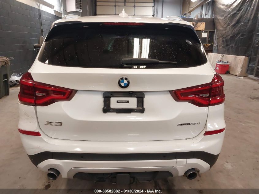 2020 BMW X3 XDRIVE30I - 5UXTY5C03LLT35155