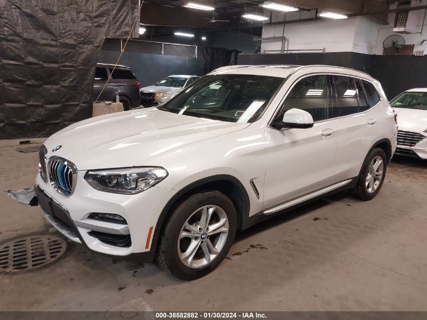 2020 BMW X3 XDRIVE30I - 5UXTY5C03LLT35155