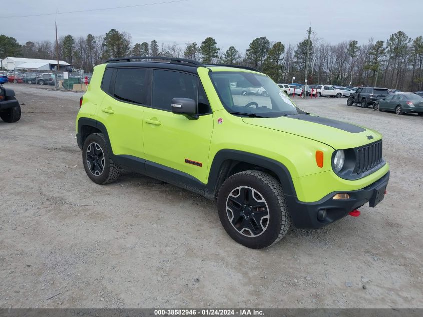 2017 JEEP RENEGADE TRAILHAWK 4X4 - ZACCJBCB9HPF01509