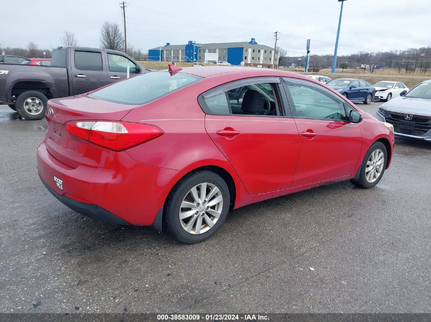 KNAFX4A62E5202121 | 2014 KIA FORTE