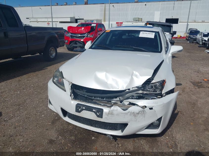 2013 LEXUS IS 250 - JTHBF5C23D5187596