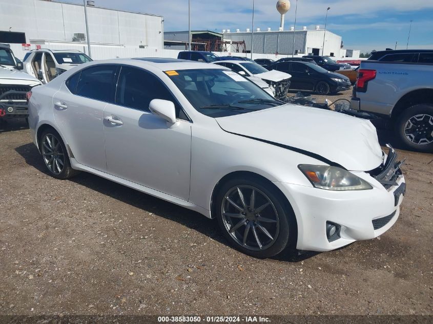 2013 LEXUS IS 250 - JTHBF5C23D5187596