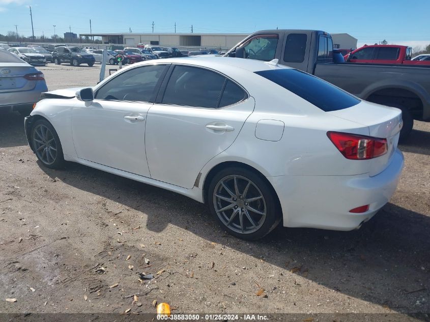 2013 LEXUS IS 250 - JTHBF5C23D5187596