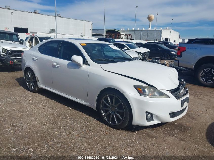 2013 LEXUS IS 250 - JTHBF5C23D5187596