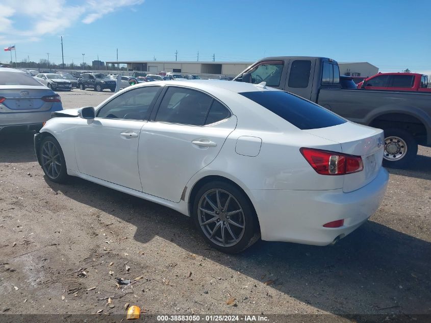 2013 LEXUS IS 250 - JTHBF5C23D5187596