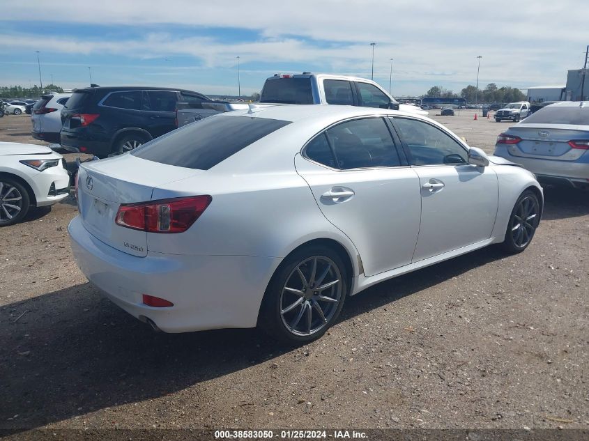 2013 LEXUS IS 250 - JTHBF5C23D5187596