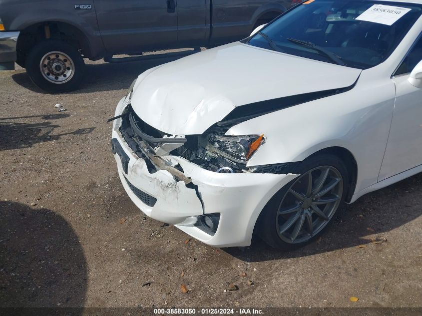 2013 LEXUS IS 250 - JTHBF5C23D5187596