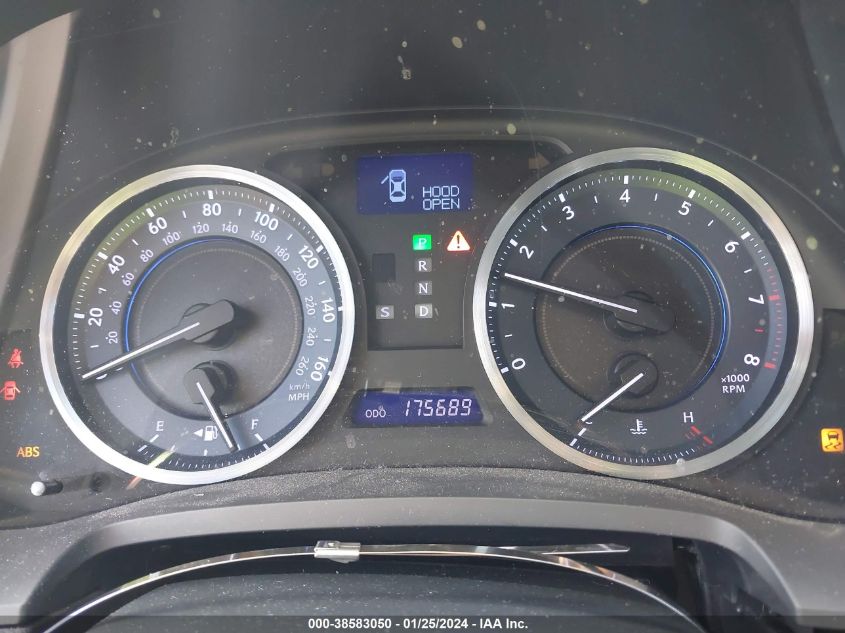 2013 LEXUS IS 250 - JTHBF5C23D5187596