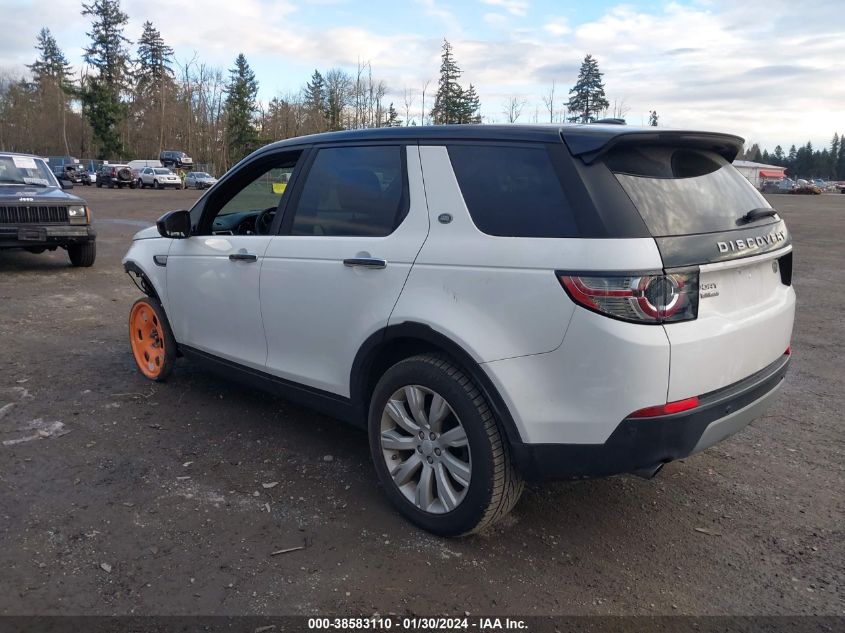 2015 LAND ROVER DISCOVERY SPORT HSE LUX - SALCT2BG3FH528984