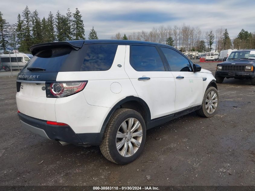 2015 LAND ROVER DISCOVERY SPORT HSE LUX - SALCT2BG3FH528984