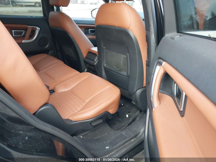 2015 LAND ROVER DISCOVERY SPORT HSE LUX - SALCT2BG3FH528984