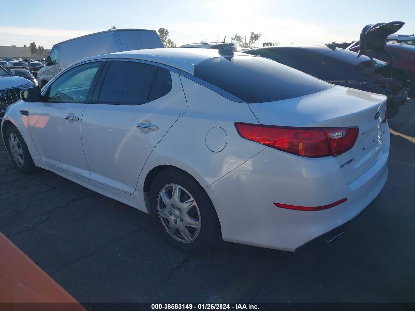 2015 KIA OPTIMA LX - KNAGM4A70F5614660