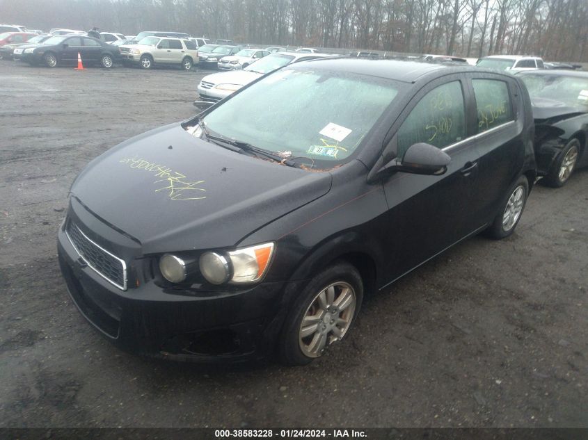 2014 CHEVROLET SONIC LT AUTO - 1G1JC6SG6E4104090