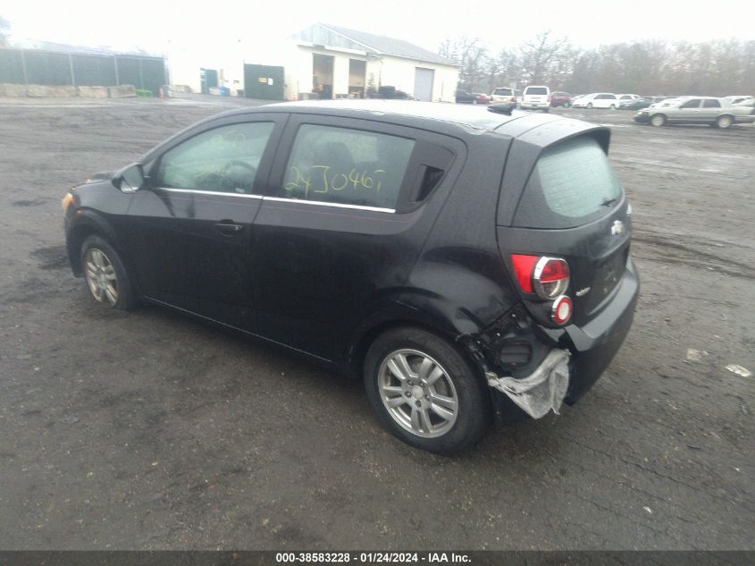 2014 CHEVROLET SONIC LT AUTO - 1G1JC6SG6E4104090