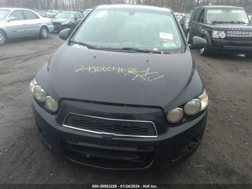 2014 CHEVROLET SONIC LT AUTO - 1G1JC6SG6E4104090