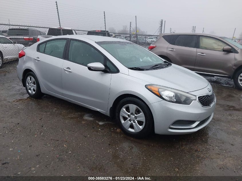 2015 KIA FORTE LX - KNAFK4A62F5401749