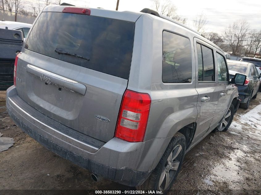 2016 JEEP PATRIOT HIGH ALTITUDE EDITION - 1C4NJRFB2GD612784