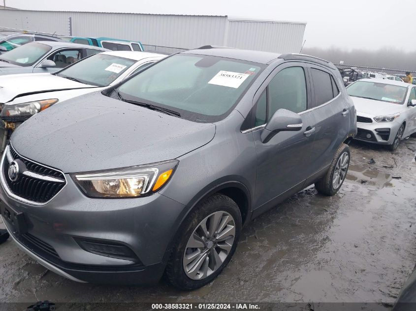 KL4CJASBXKB873111 2019 BUICK ENCORE, photo no. 2