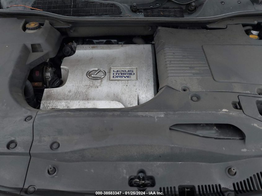 2013 LEXUS RX 450H - JTJBC1BA5D2061346