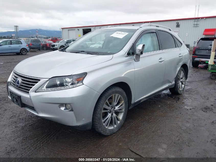 2013 LEXUS RX 450H - JTJBC1BA5D2061346