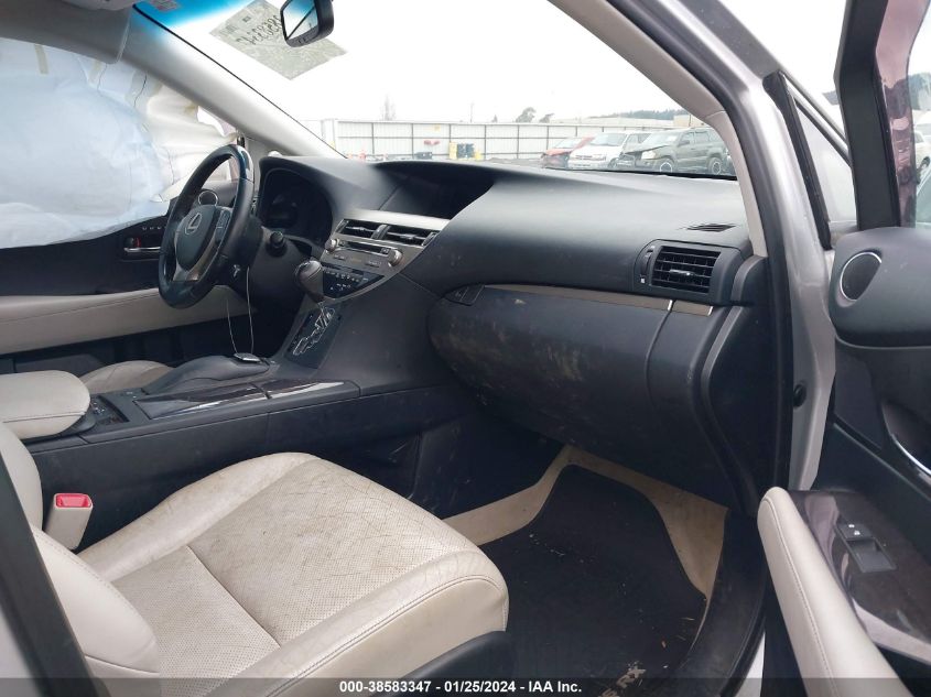 2013 LEXUS RX 450H - JTJBC1BA5D2061346