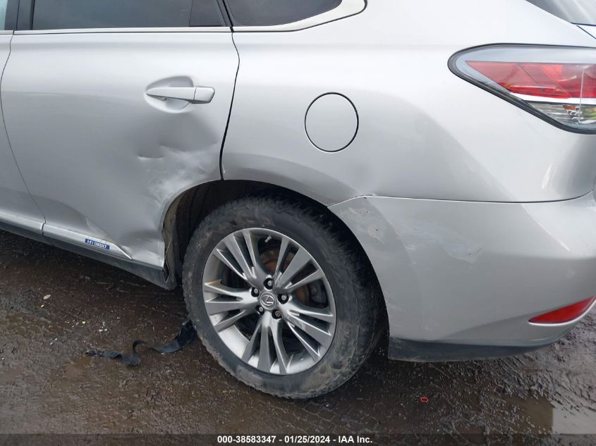 2013 LEXUS RX 450H - JTJBC1BA5D2061346