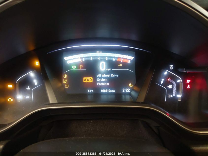 2019 HONDA CR-V EX - 7FARW2H5XKE063570