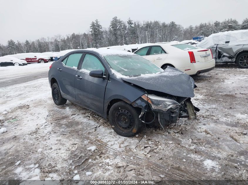 2016 TOYOTA COROLLA L/LE/LE PLS/PRM/S/S PLS - 2T1BURHE4GC743276