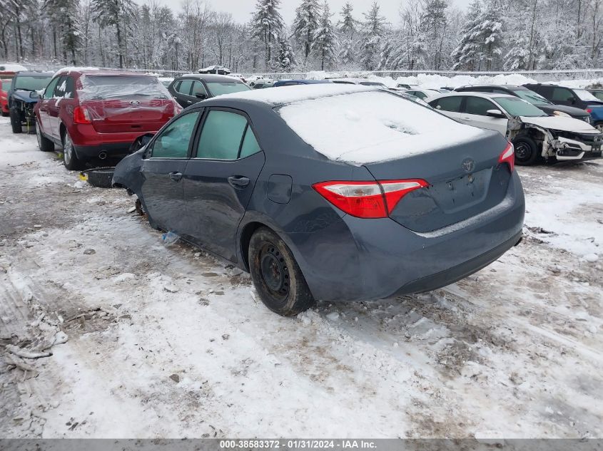 2016 TOYOTA COROLLA L/LE/LE PLS/PRM/S/S PLS - 2T1BURHE4GC743276