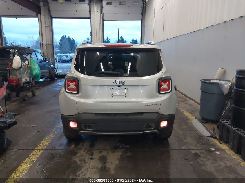 2017 JEEP RENEGADE LIMITED - ZACCJADB7HPF72104