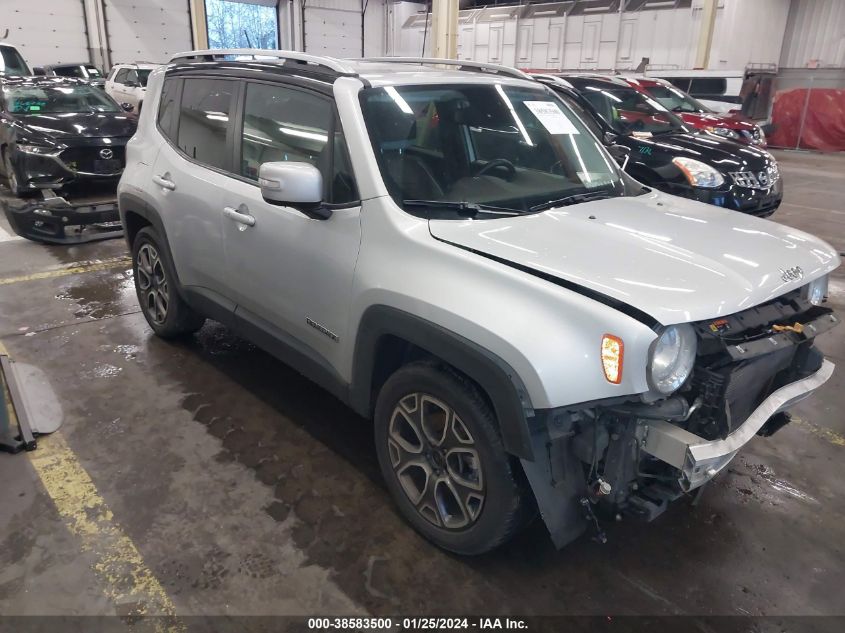 2017 JEEP RENEGADE LIMITED - ZACCJADB7HPF72104