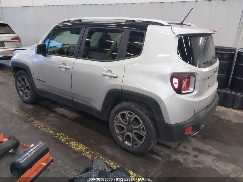 2017 JEEP RENEGADE LIMITED - ZACCJADB7HPF72104