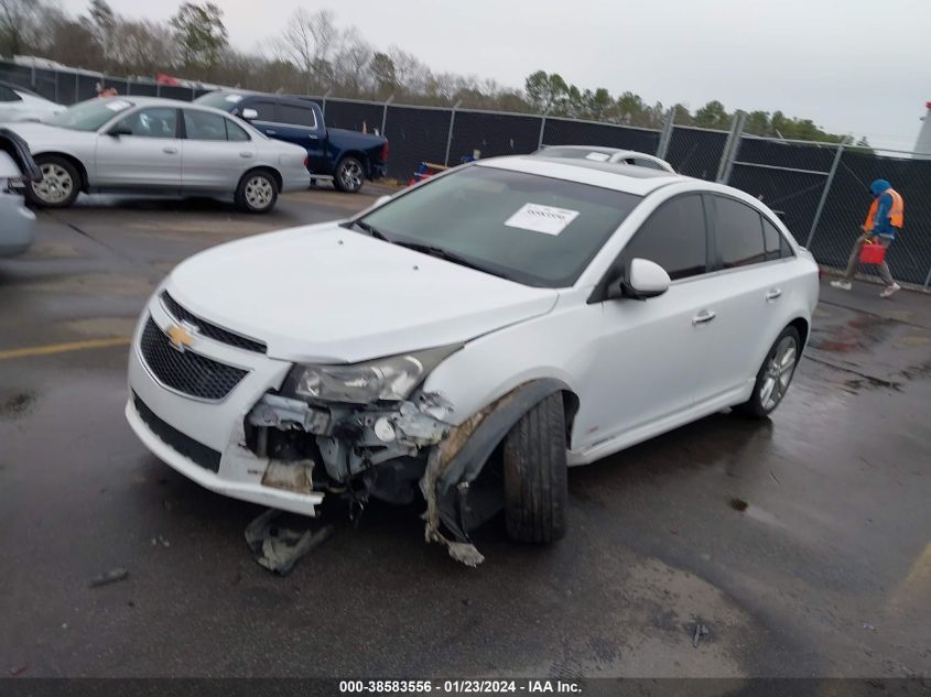 2014 CHEVROLET CRUZE LTZ - 1G1PG5SB9E7399360