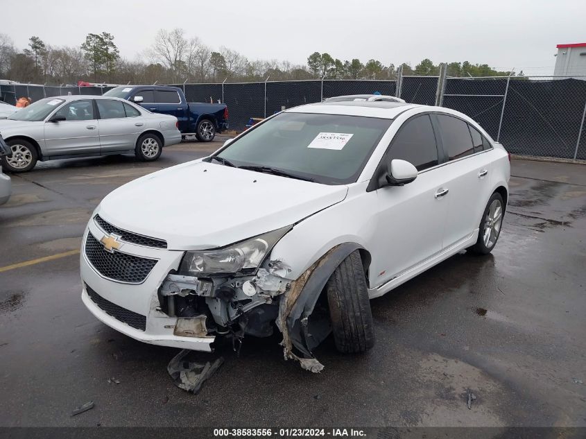 2014 CHEVROLET CRUZE LTZ - 1G1PG5SB9E7399360