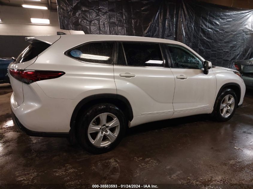 2023 TOYOTA HIGHLANDER L - 5TDKDRBH2PS504724