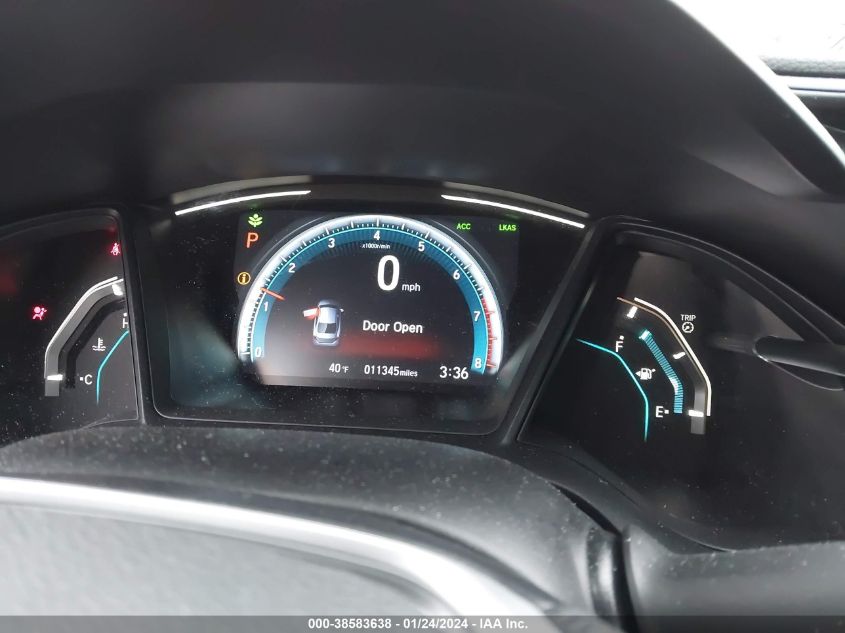 2019 HONDA CIVIC LX - 2HGFC2F68KH577299