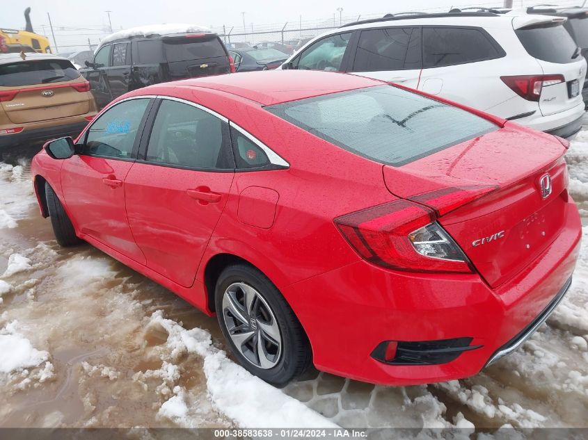 2019 HONDA CIVIC LX - 2HGFC2F68KH577299
