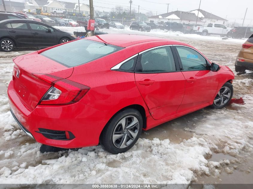 2019 HONDA CIVIC LX - 2HGFC2F68KH577299